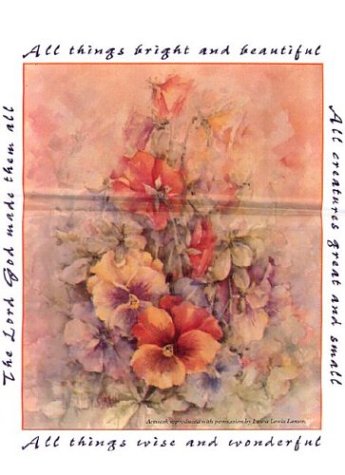 Book Floral Merchandise Bag: 7.5x10.5 free
