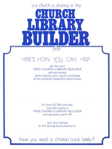 Book Church Library Poster free