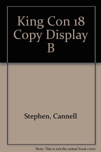 Book King Con 18 Copy Display B free