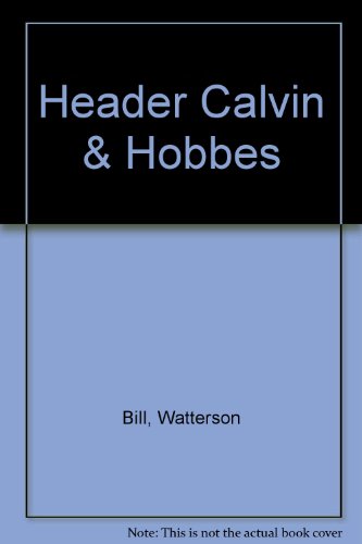 Book Header Calvin & Hobbes free