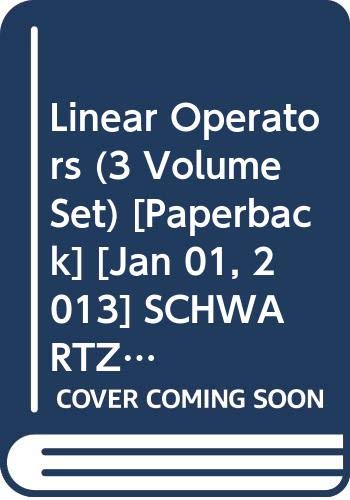 Book Linear Operators (3 Volume Set) free