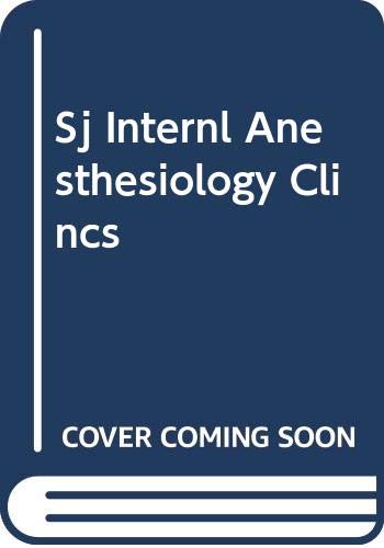 Book Sj Internl Anesthesiology Clincs free