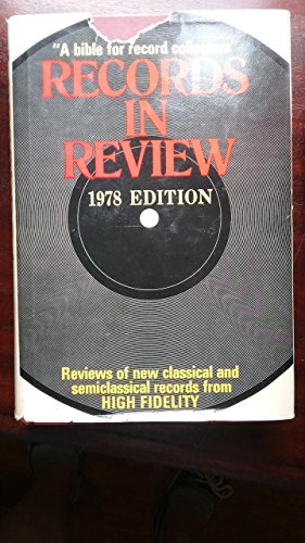 Book The Twenty-Third High Fidelity Annual Records in Review 1978 Edition free
