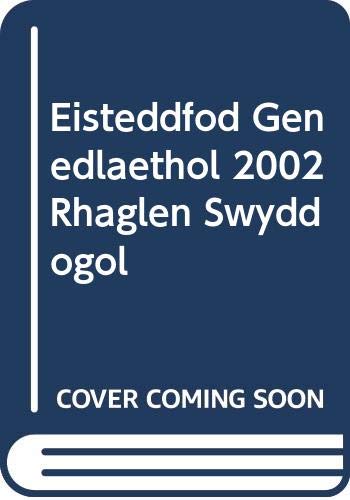 Book Eisteddfod Genedlaethol 2002 Rhaglen Swyddogol (welsh Edition) free