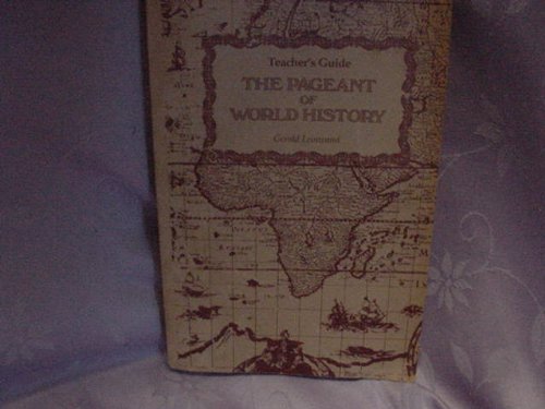 Book Teacher's Guide the Pageant of World History free