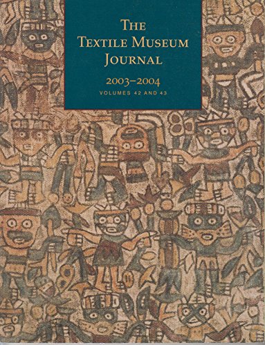 Book The Textile Museum Journal 1999-2000 Volumes 38 and 39 free