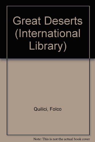Book The great deserts (International library) free