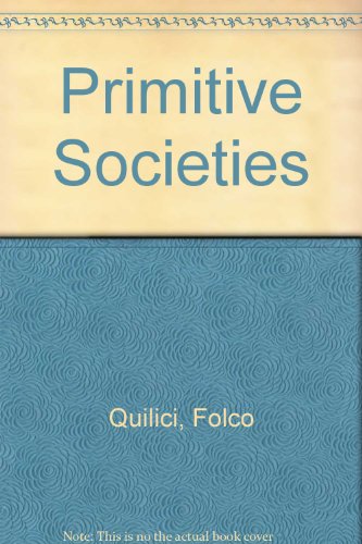 Book Primitive Societies (International Library) free