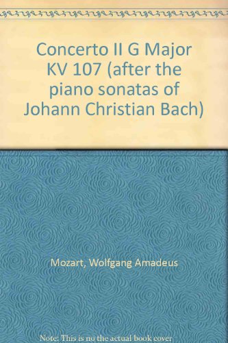 Book Concerto 2 G-dur Kv 107 free