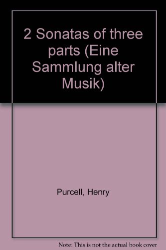 Book 2 Triosonaten - Eine Sammlung alter Musik - 2 Violons et Bass avec basse continue - Partie séparée Violine I - ANT 91-01 free