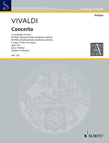 Book CONCERTO NO. 1 F MAJOR OP. 10/1 RV 433/PV 261 free