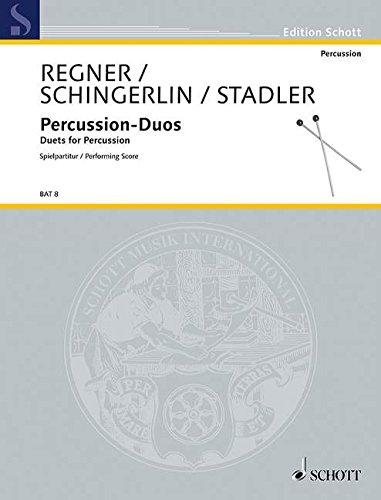 Book Percussion-Duos - batterie avec 2 musicien - Partition - BAT 8 free