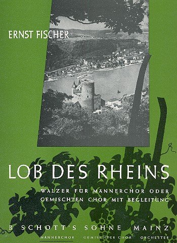Book Lob des Rheins - 'Stimmt an, lasst uns singen' - Walzer - choeur d'hommes (TTBB) avec solistes (TBar) et piano ou orchestre - Partition pour piano - C 39137 free