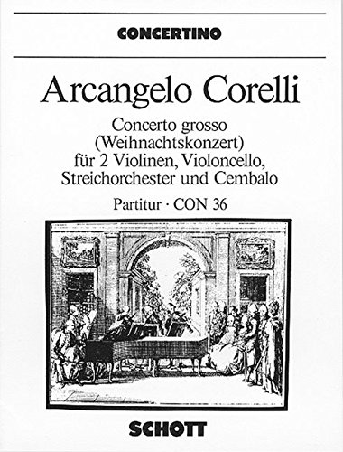 Book CONCERTO GROSSO 8 G OPUS 6 PARTITU free