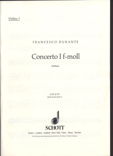Book Concerto 1 F-moll free