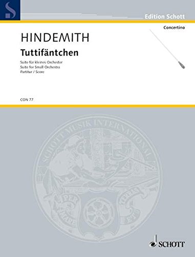 Book Tuttifäntchen - Suite für kleines Orchester - petit orchestre - Partition - CON 77 free
