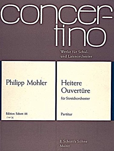 Book Heitere Ouvertüre op. 27 - orchestre à cordes - Partition - CON 96 free