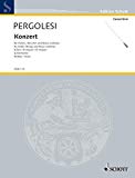 Book SCHOTT PERGOLESI GIOVANNI BATTISTA - CONCERTO IN BB MAJOR - VIOLIN, STRINGS AND BASSO CONTINUO Partition classique Ensemble et orchestre Ensemble à cordes free