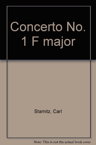 Book Concerto No. 1 F Major Clarinette-Ensemble de Partitions free