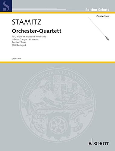 Book Orchester-Quartett - C-Dur - 2 violons, alto et violoncelle - Partition - CON 140 free