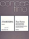 Book Tambourin - 2 Suiten nach französischen Tanzmeisterweisen - Cordes, Percussion et Piano (Clavecin); Guitare ad lib. - Partition - CON 149 free