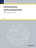 Book Weihnachtsgeschichte op. 54 - choeur mixte (SATB) avec solistes (STB) et orchestre à cordes; flûte et clavecin ad lib. - Partition - ED 77 free