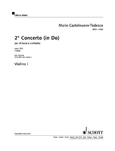 Book Castelnuovo-Tedesco: 2. Concerto in C free