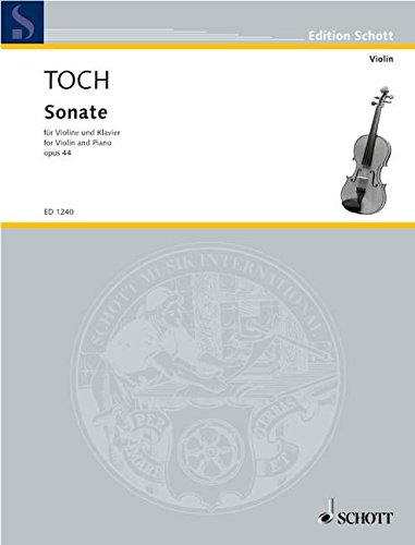 Book Sonata Op. 44 Violon free