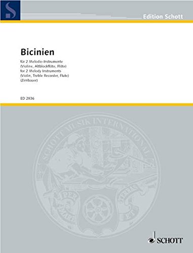 Book BICINIEN 2MEL.INST. free