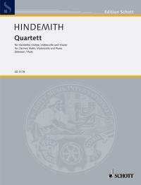 Book Hindemith: Clarinet Quartet (Set of Parts) free