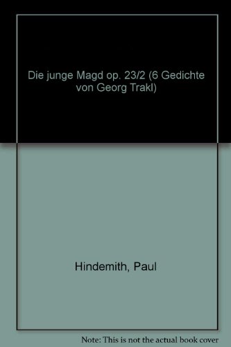 Book Die Junge Magd Op. 23/2 Clarinette free