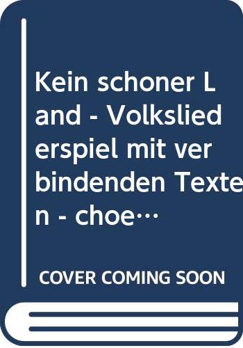 Book Kein schöner Land - Volksliederspiel mit verbindenden Texten - choeur de jeunes (SMez) avec 2 récitants et piano ou instruments - Partition - ED 3748 free