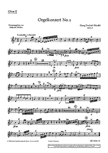 Book Organ Concerto No. 1 G Minor free