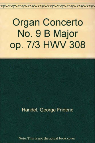 Book Organ Concerto No. 9 B Major free