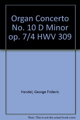 Book Organ Concerto No. 10 D Minor free