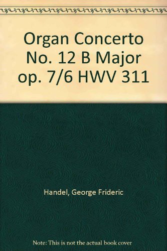 Book Organ Concerto No. 12 B Major free