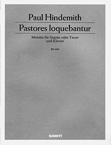 Book SCHOTT HINDEMITH PAUL - 13 MOTETTEN - SOPRANO OR TENOR AND PIANO Partition classique Vocale - chorale Voix solo, piano free