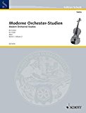 Book MODERNE ORCHESTER STUDIEN 2 VIOLON free