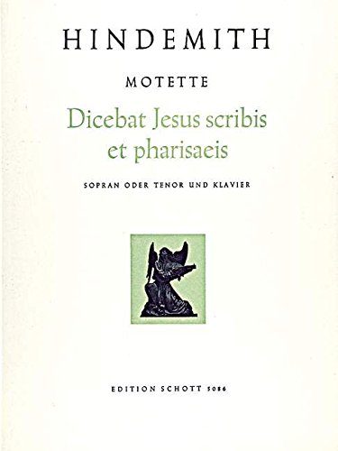 Book SCHOTT HINDEMITH PAUL - 13 MOTETTEN - SOPRANO OR TENOR AND PIANO Partition classique Vocale - chorale Voix solo, piano free