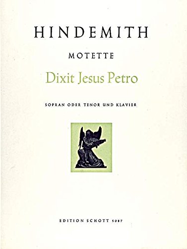Book SCHOTT HINDEMITH PAUL - 13 MOTETTEN - SOPRANO OR TENOR AND PIANO Partition classique Vocale - chorale Voix solo, piano free