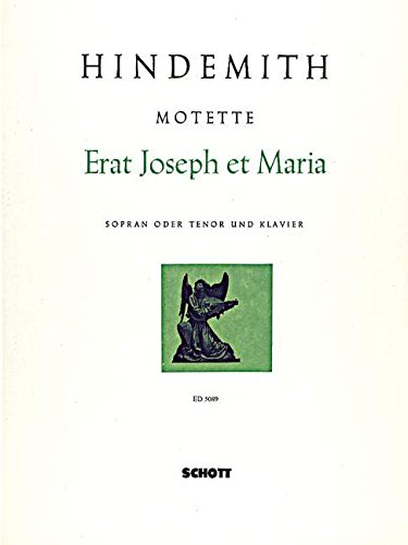 Book SCHOTT HINDEMITH PAUL - 13 MOTETTEN - SOPRANO OR TENOR AND PIANO Partition classique Vocale - chorale Voix solo, piano free