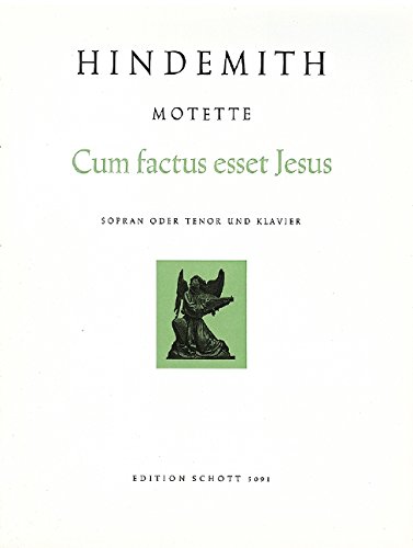 Book SCHOTT HINDEMITH PAUL - 13 MOTETTEN - SOPRANO OR TENOR AND PIANO Partition classique Vocale - chorale Voix solo, piano free