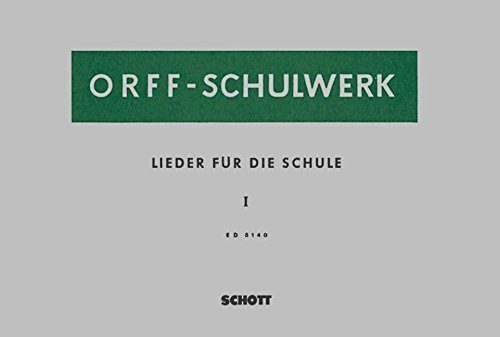 Book Lieder für die Schule Heft 1 - Orff-Schulwerk - voix et instruments orff - Partition vocale/chorale et instrumentale - ED 5140 free