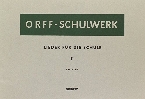 Book Lieder für die Schule Heft 2 - Orff-Schulwerk - voix et instruments orff - Partition vocale/chorale et instrumentale - ED 5141 free