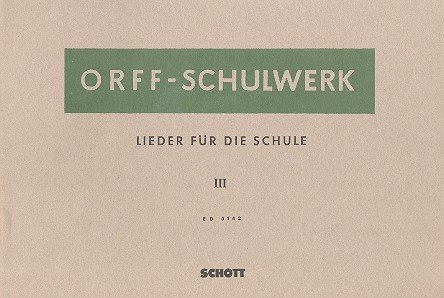Book Lieder für die Schule Heft 3 - Orff-Schulwerk - voix et instruments orff - Partition vocale/chorale et instrumentale - ED 5142 free