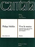 Book Viva la musica op. 41 - Kantate - seul (S ou T), choeur d'hommes (TTBB), orchestre à cordes et 3 trompettes ad lib. - Partition - ED 5260 free