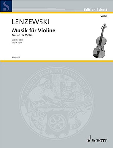 Book Musik für Violine solo - violon - ED 5479 free