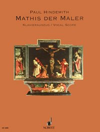 Book SCHOTT HINDEMITH PAUL - MATHIS DER MALER - MIXED CHOIR Partition classique Vocale - chorale Choeur et ensemble vocal free