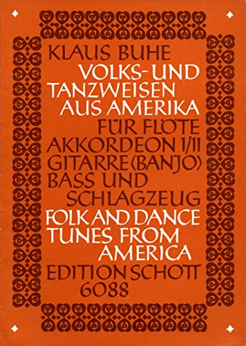 Book FOLK AND DANCE TUNES FROM AMERICA -ENSEMBLE DE PARTITIONS free