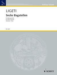 Book Ligeti: 6 Bagatelles - from "Musica ricercata" (Set of Parts) free